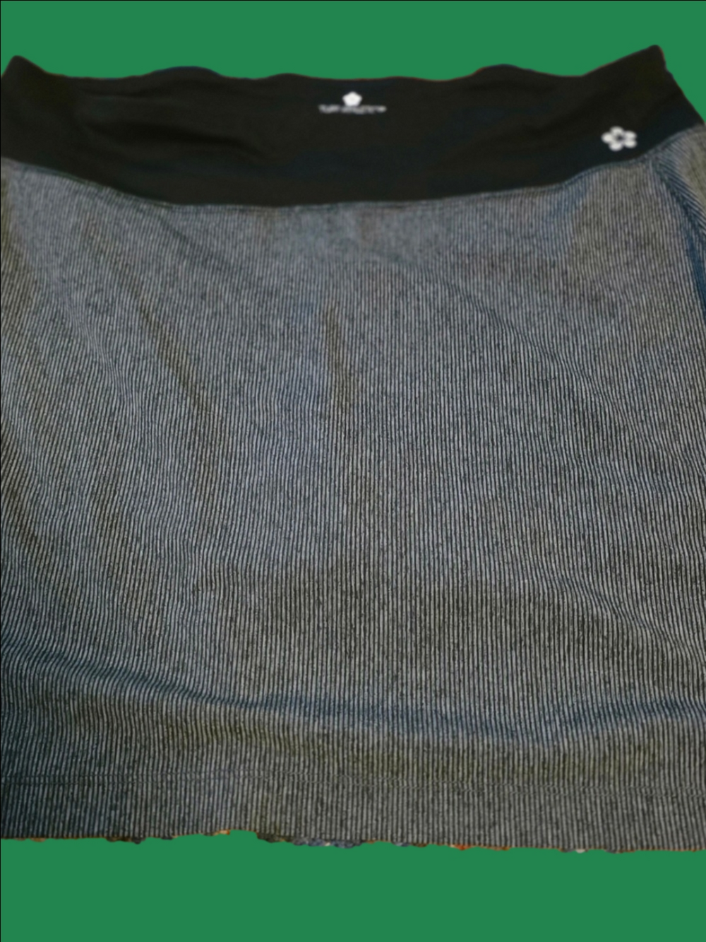 4/$25 Deal! Tuff Athletics Black And Grey Skort